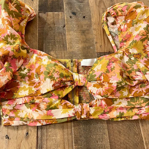 NWT ✨ Zimmermann Violet Twist Front Bodice - Picture 2 of 13